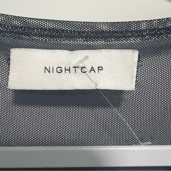 Nightcap Mesh Twist Dress in Blue, New with Tags - Picture 7 of 7